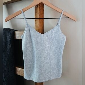 3/$20 Forever 21 Grey Spaghetti Strap Cami (Size XS)